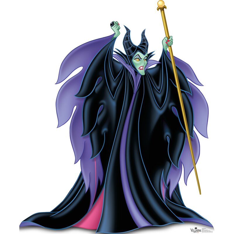 Wayfair | Advanced Graphics Maleficent - Disney Villains Cardboard Standup